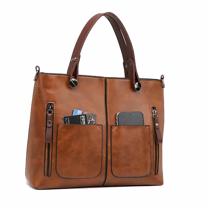 Victoria™ | Iconic Retro PU Leather Crossbody Handbag