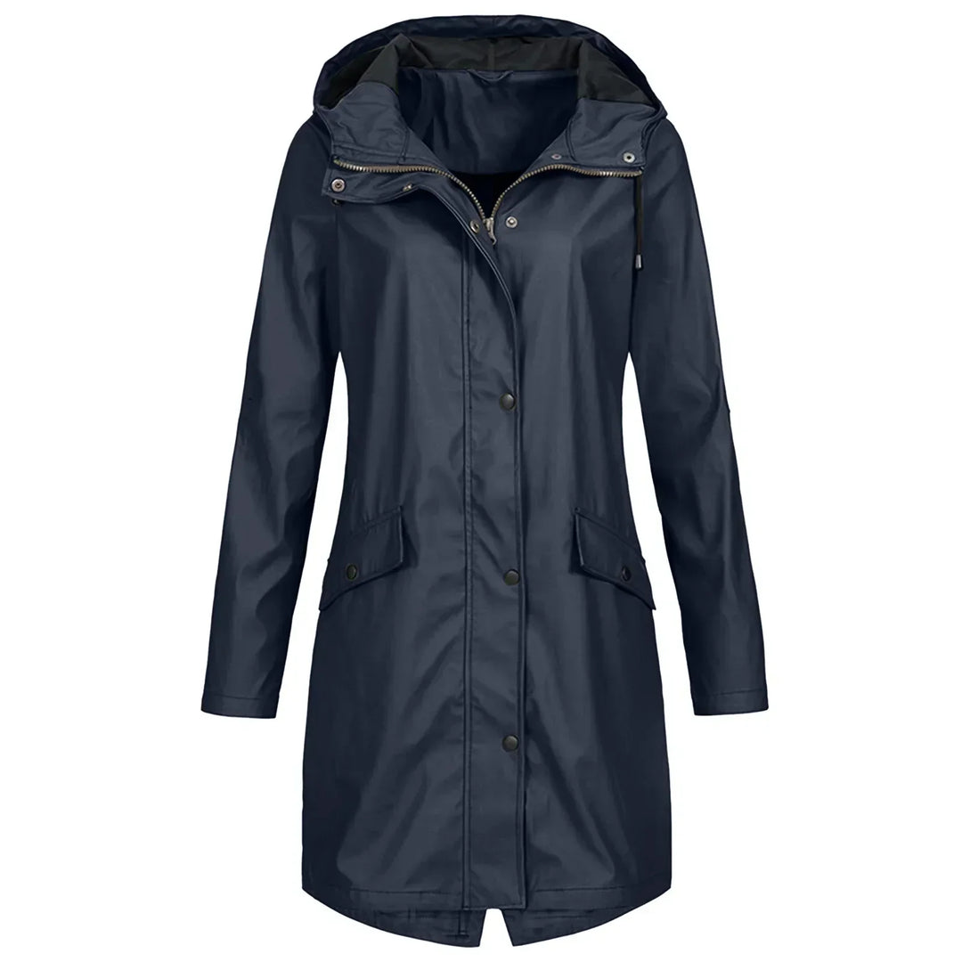 Samantha™ | Lina Windproof Hooded Raincoat