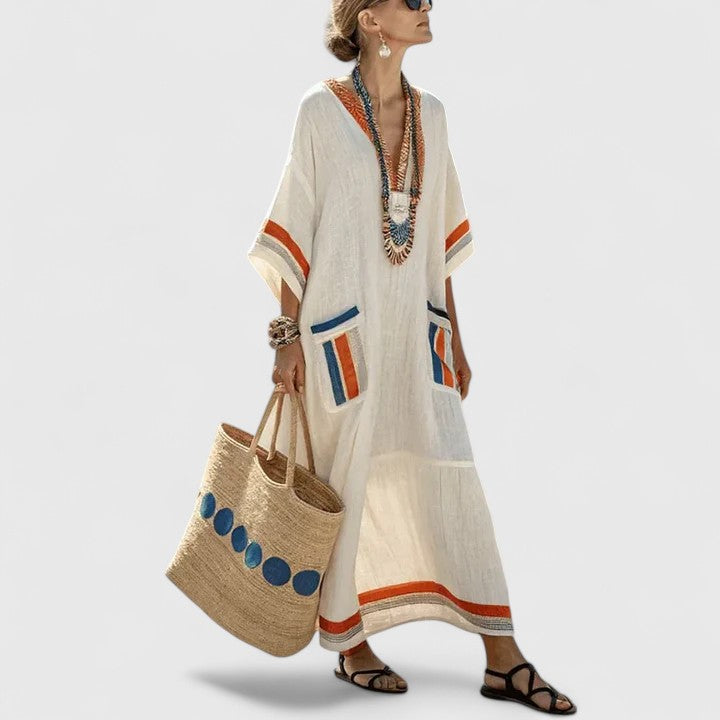 Isabella™ | Elegant Bohemian Maxi Dress