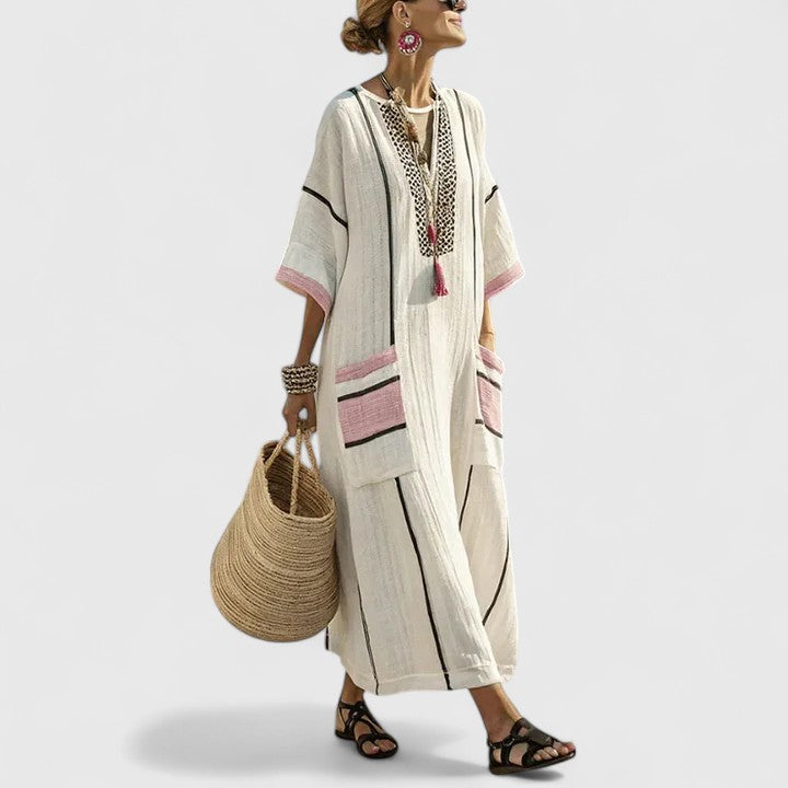 Isabella™ | Elegant Bohemian Maxi Dress