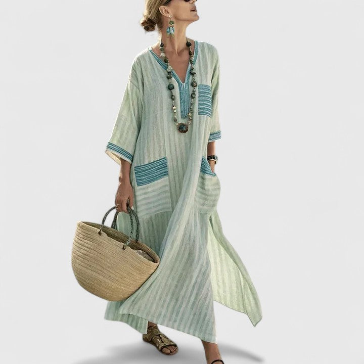 Isabella™ | Elegant Bohemian Maxi Dress