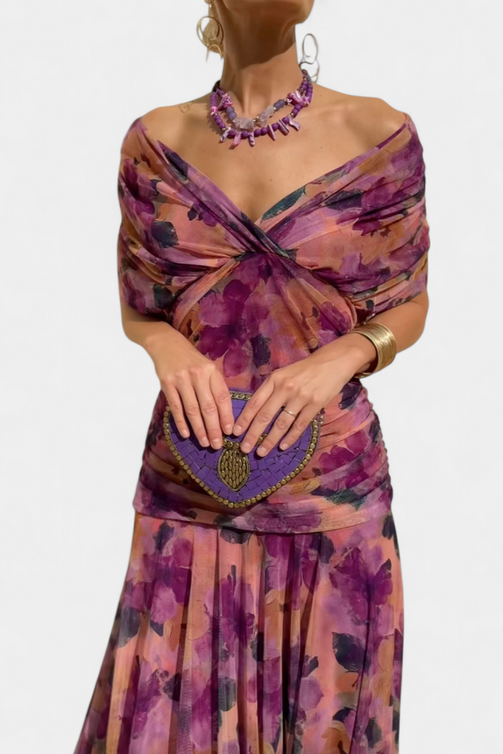 Aurora™ | Elegant Floral Dress