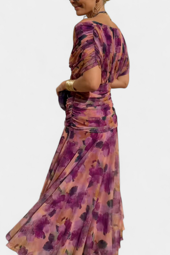 Aurora™ | Elegant Floral Dress