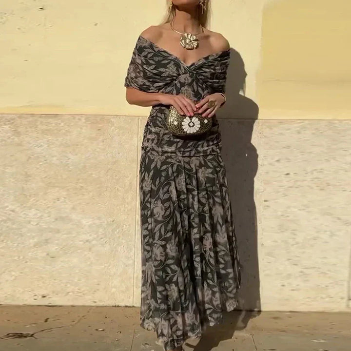 Isabella™ | Elegant V-Neckline Dress