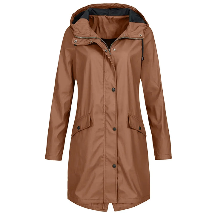 Samantha™ | Lina Windproof Hooded Raincoat