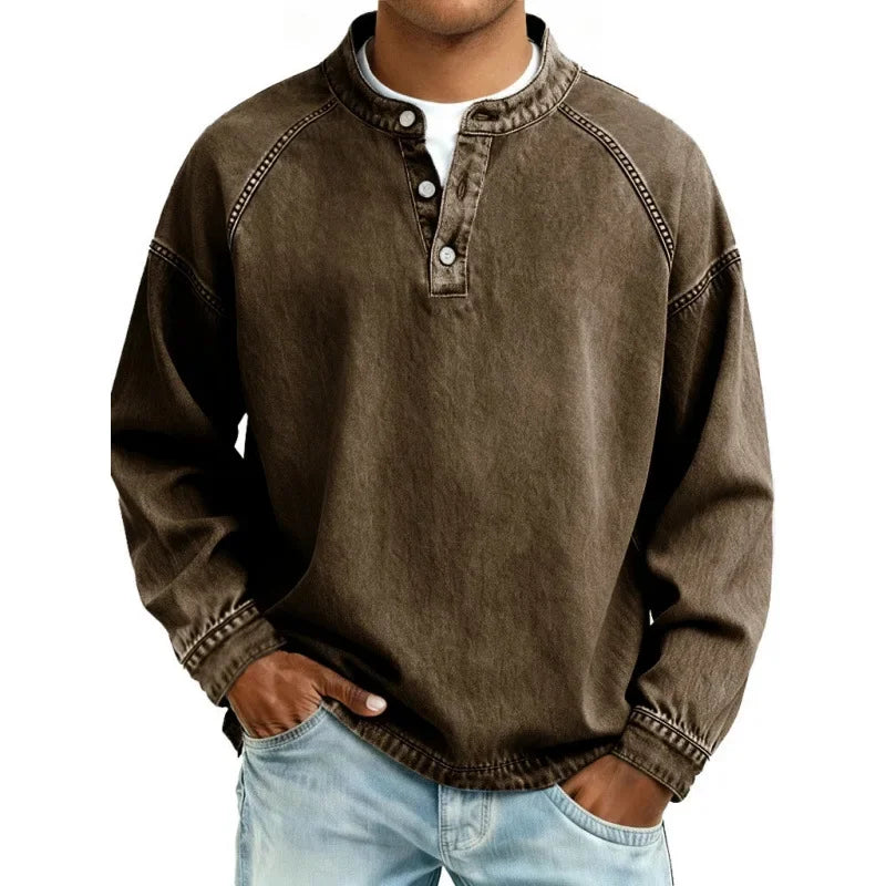 William™ | Vintage Henley Shirt