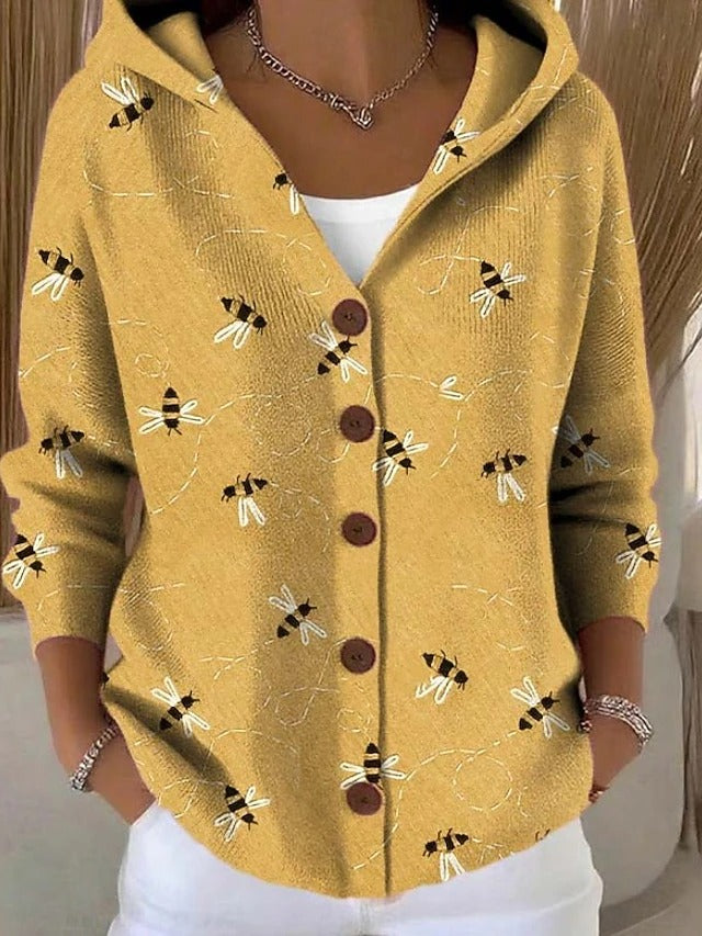 Makayla™ | Warm Hooded Cardigan