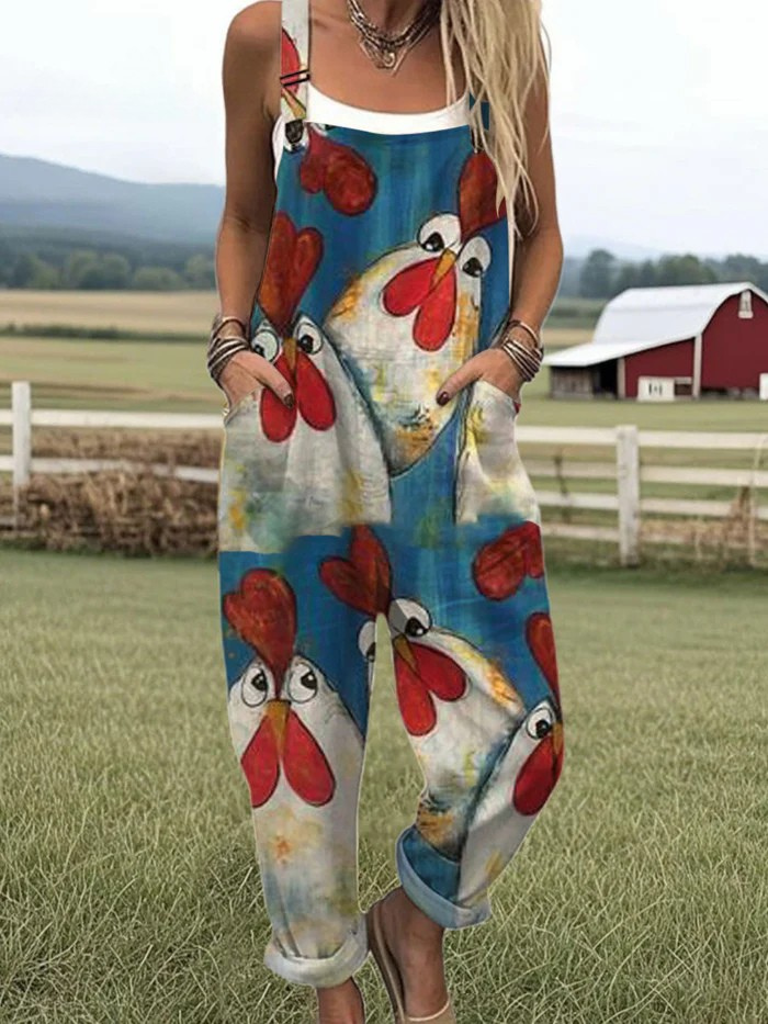 Hannah™ | Cluckin' Cute Jumpsuit