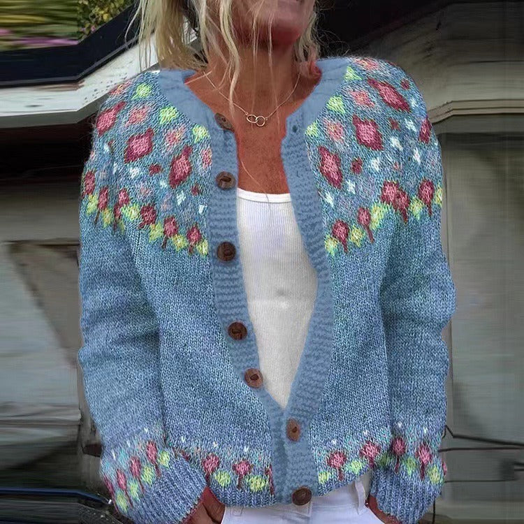 Isabella™ | Vintage Icelandic Cardigan