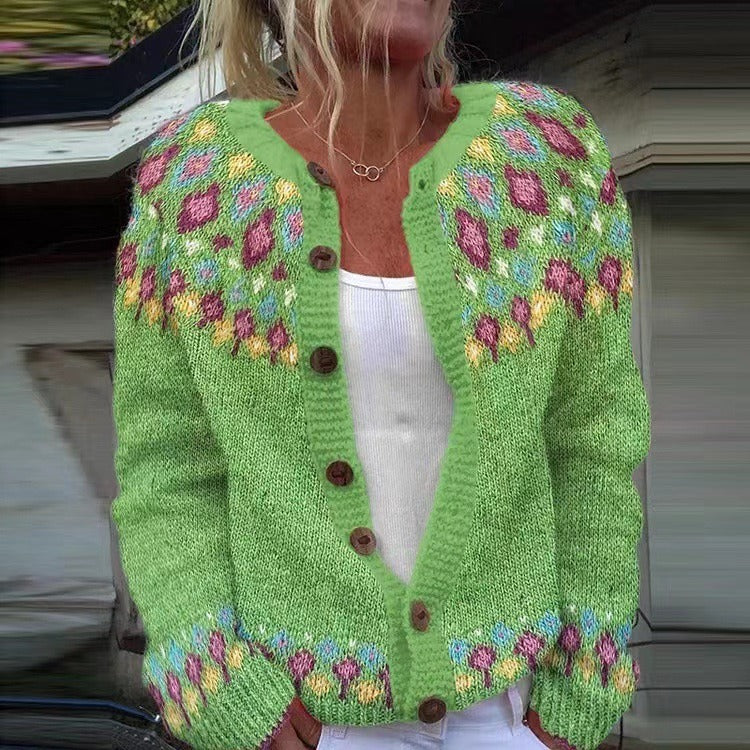 Véronique™ | Vintage Icelandic Cardigan