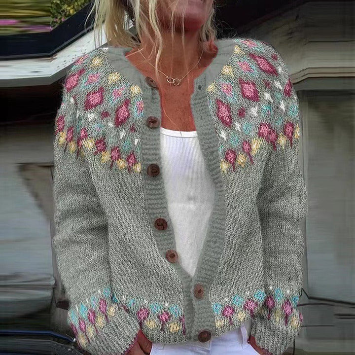 Aurelie™ | Vintage Icelandic Cardigan