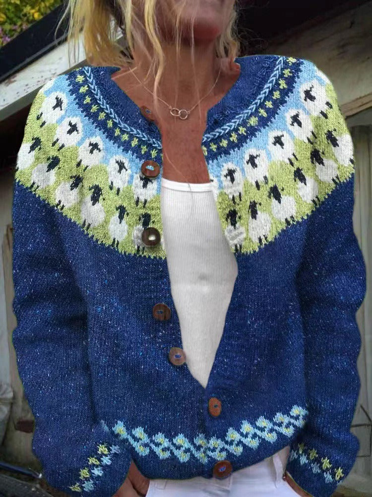 Eleanor™ | Vintage Icelandic Cardigan