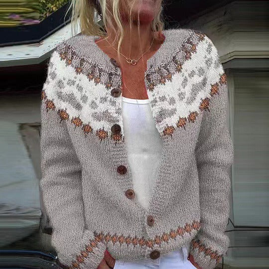 Genevieve™ | Vintage Icelandic Cardigan