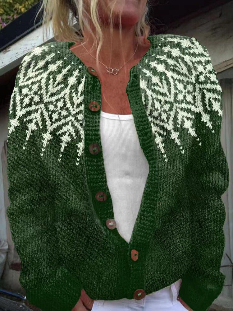 Zoe™ | Brienne Vintage Icelandic Cardigan