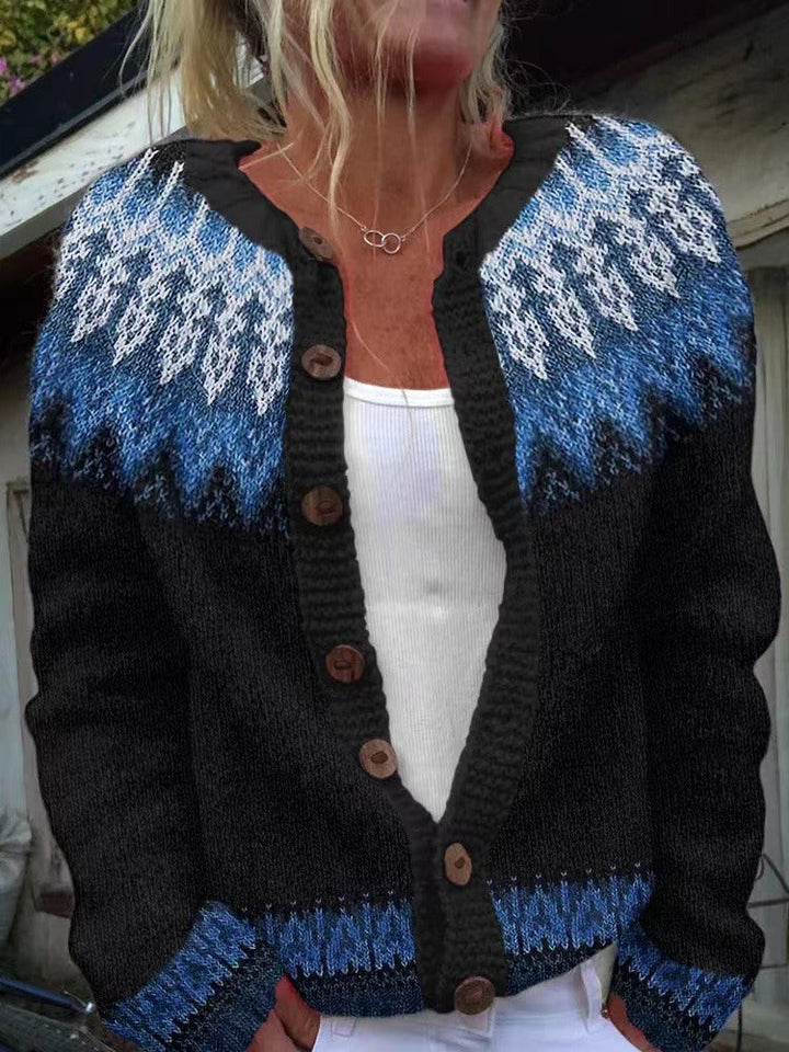 Aaliyah™ | Vintage Icelandic Cardigan