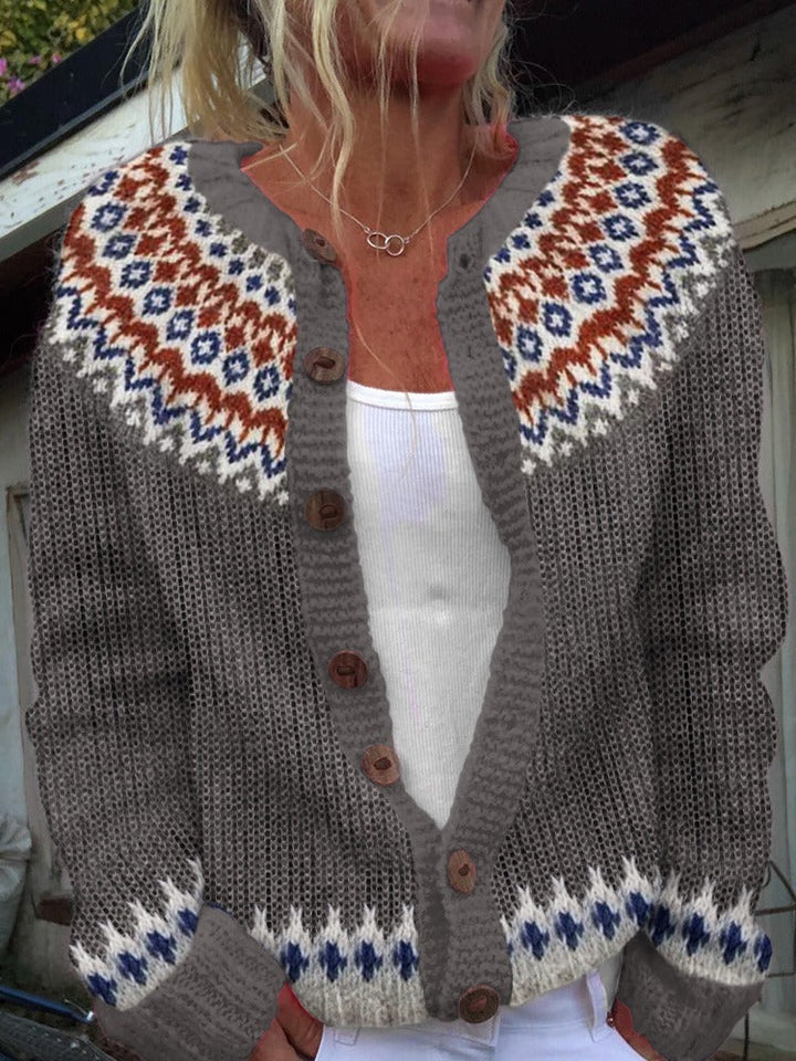 Grace™ | Vintage Icelandic Cardigan