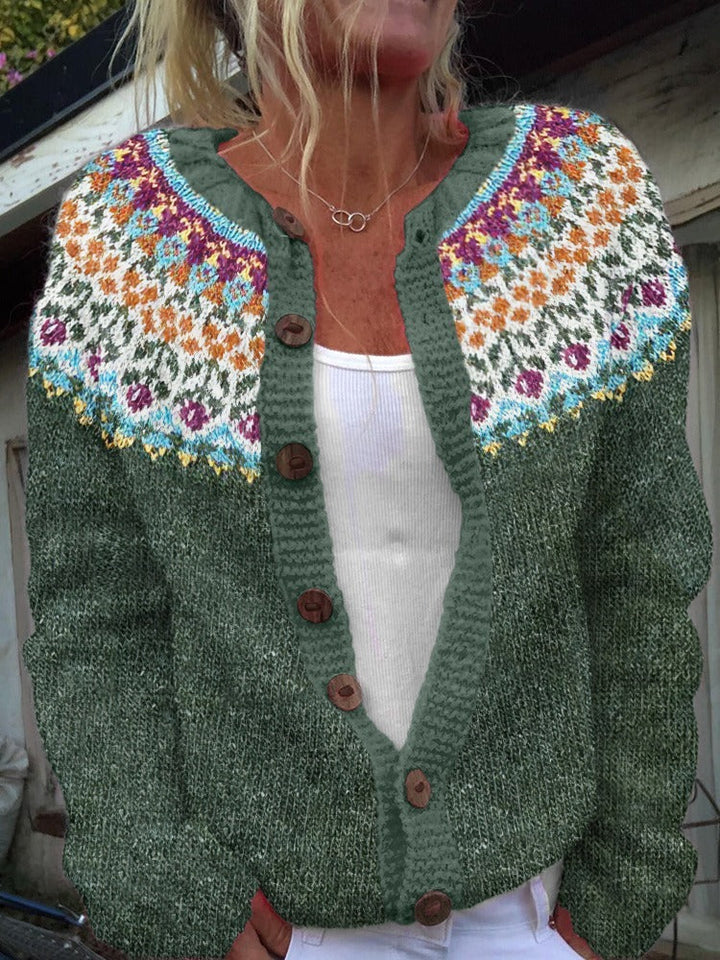 Harper™ | Vintage Icelandic Cardigan