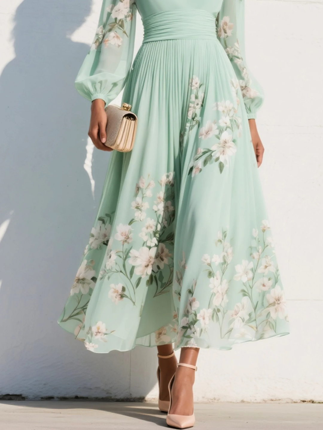 Charlotte™ | Floral Midi Dress