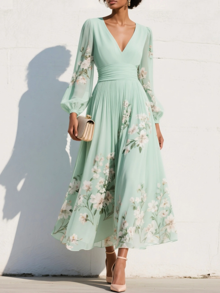 Charlotte™ | Floral Midi Dress