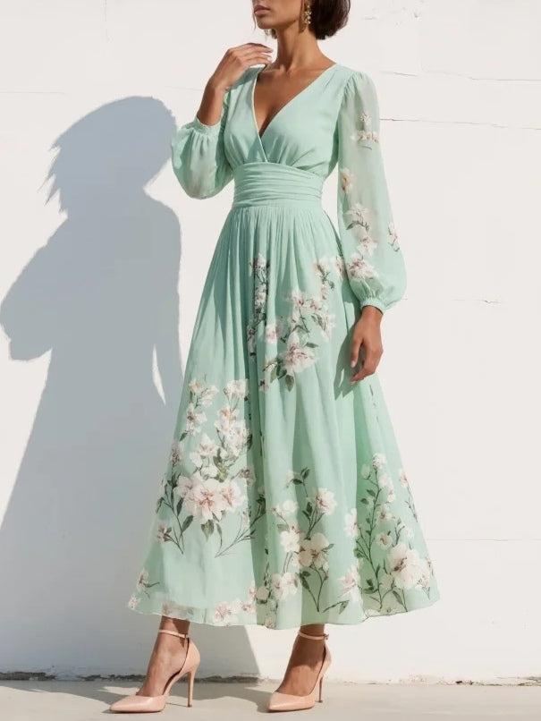 Charlotte™ | Floral Midi Dress