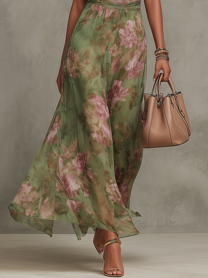 Emma™ | Elegant Floral Spring Dress