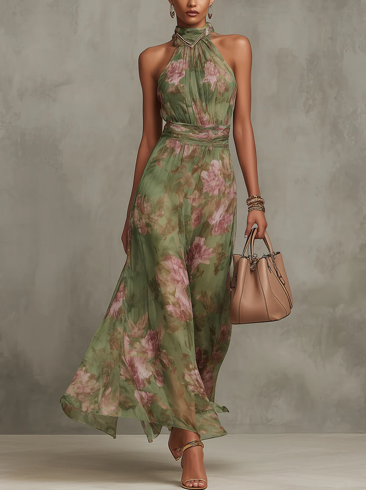 Emma™ | Elegant Floral Spring Dress