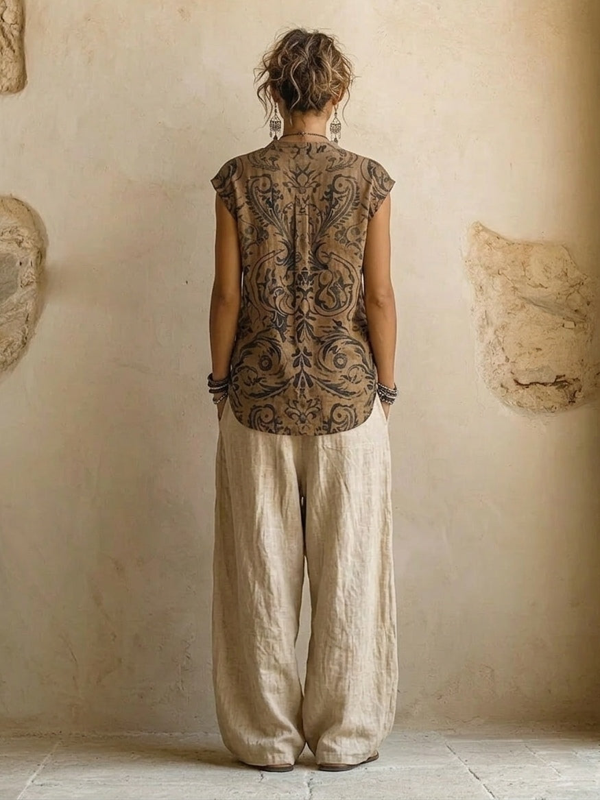 Natalie™ | Cotton Linen Blend Set