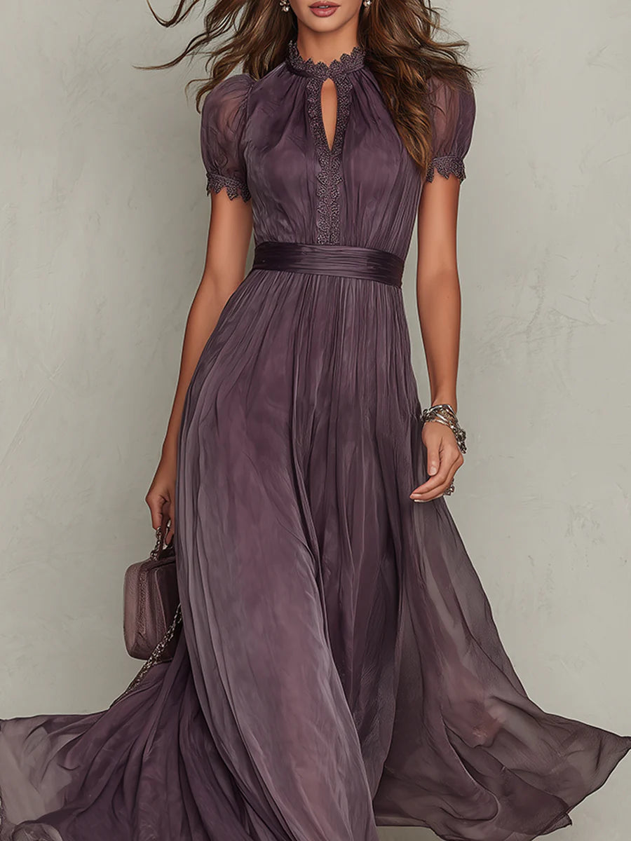 Aurora™ | Elegant V-Neck Dress