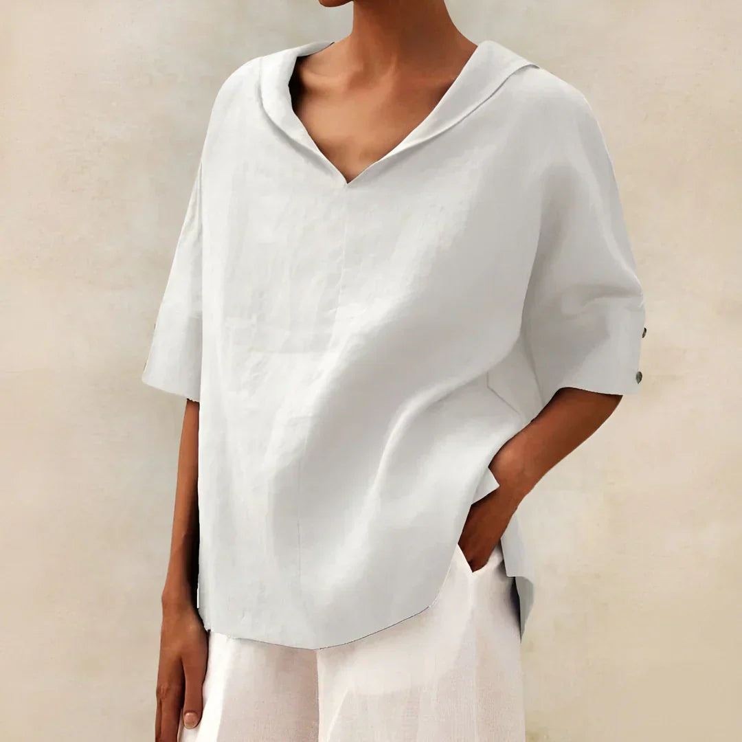 Paige™ | Alexa Linen Blouse