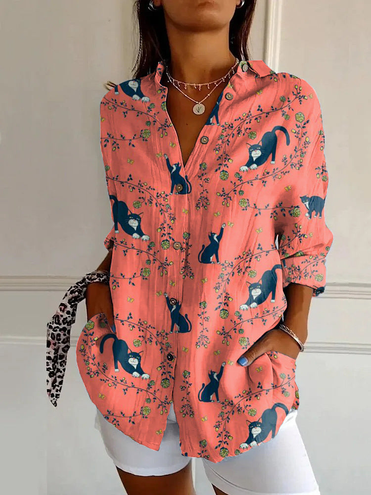 Natalie™ | MAËLI Cotton Blouse