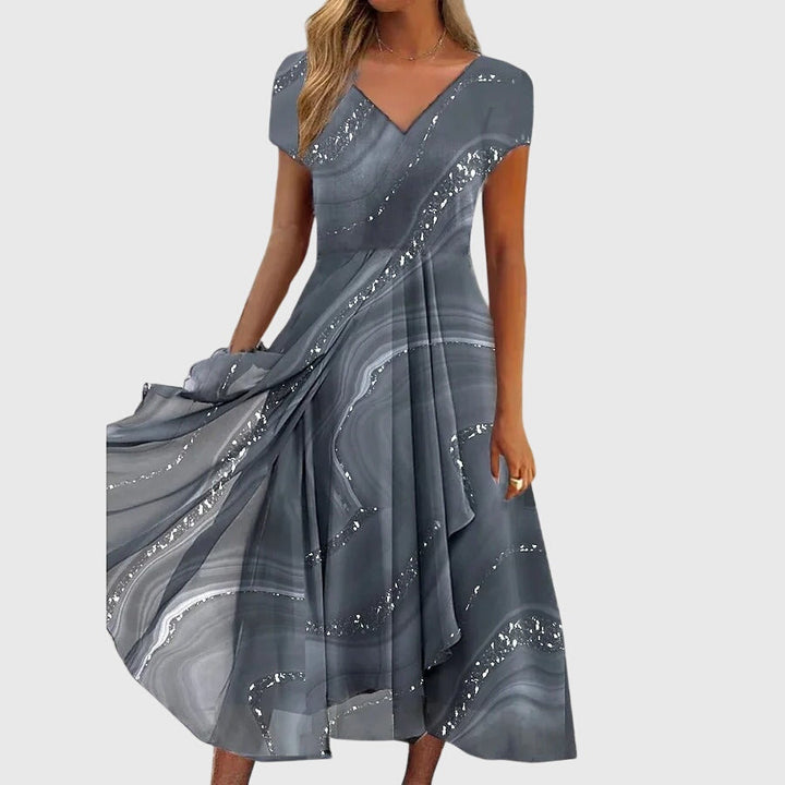 Marie™ | Aubrielle Flowing Midi Dress