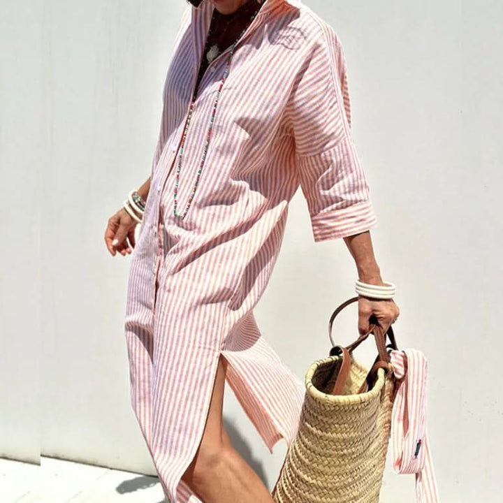 Madison™ | Summer Dress with Elegant Stripes