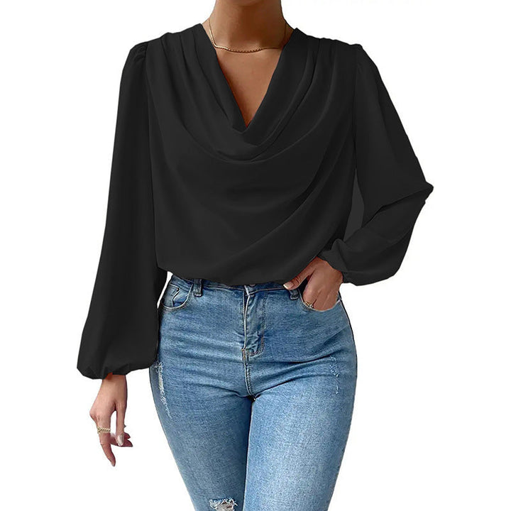 Alyssa™ | Leora Casual Pleated Blouse