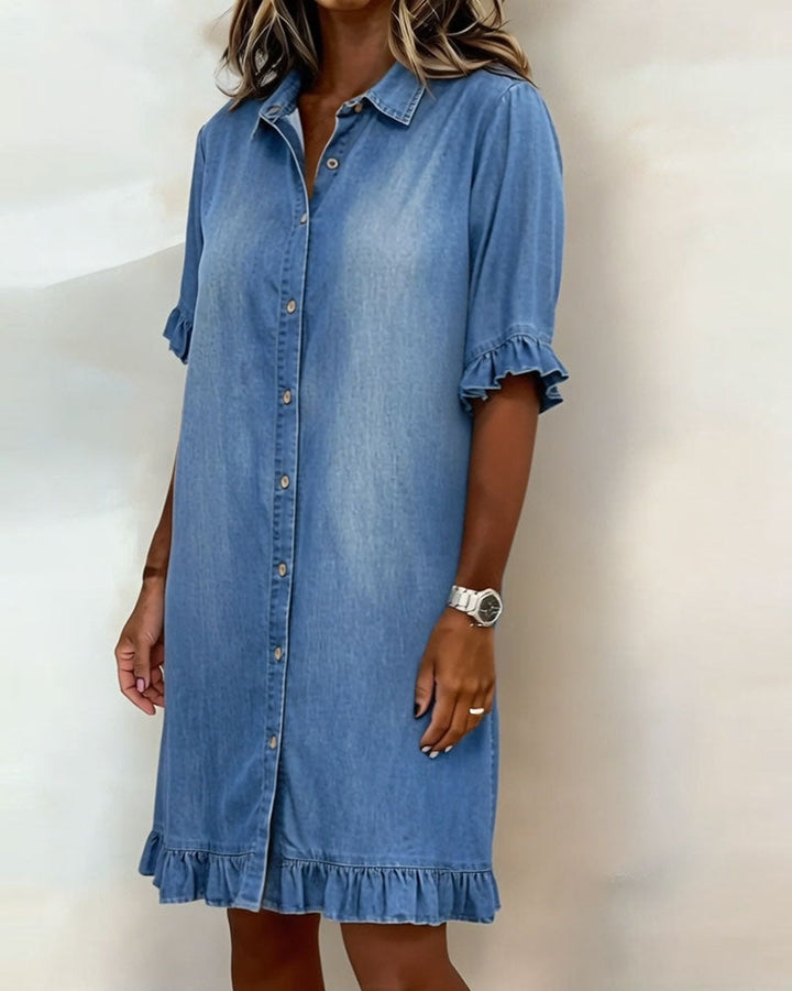 Luna™ | Comfortable Denim Dress