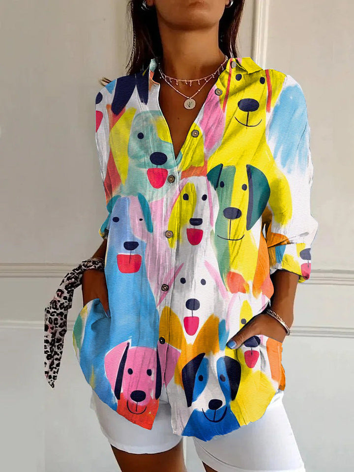 Natalie™ | MAËLI Cotton Blouse