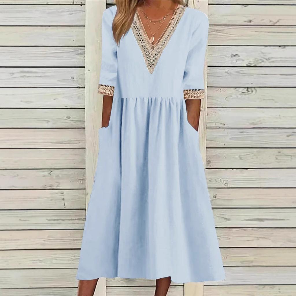 Alyssa™ | Lynda Lace Collar Dress