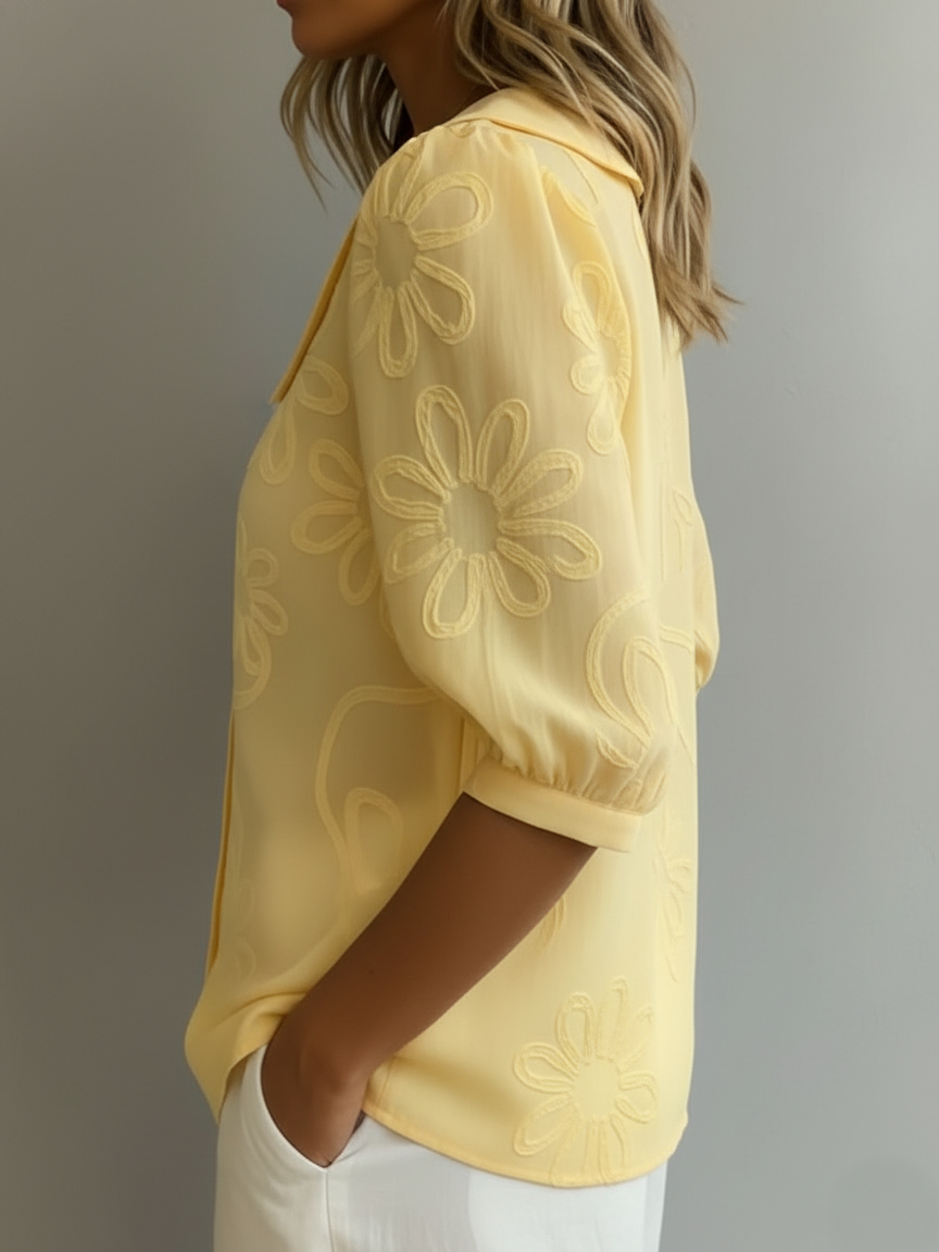 Emma™ | Elegant Floral Blouse