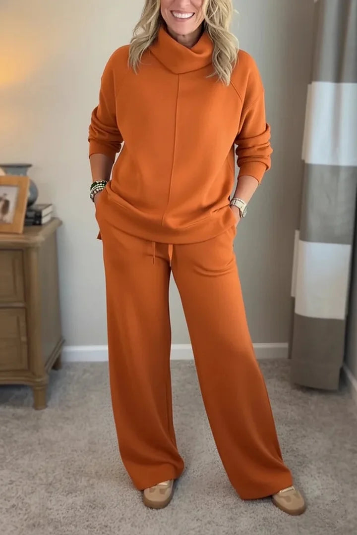 Abigail™ | Casual Turtle-neck 2 Piece