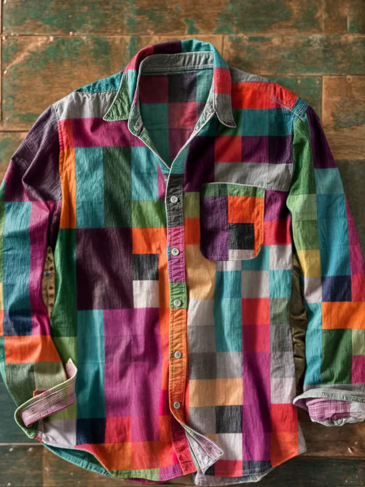 Aron™ | Patchwork Pocket Shirt