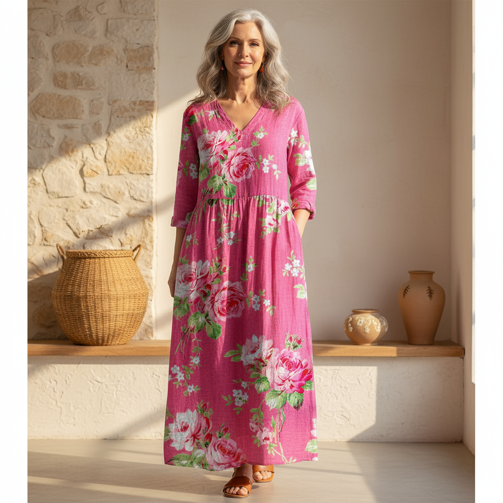 Lauren™ | Rosemary Bold Blossom Dress