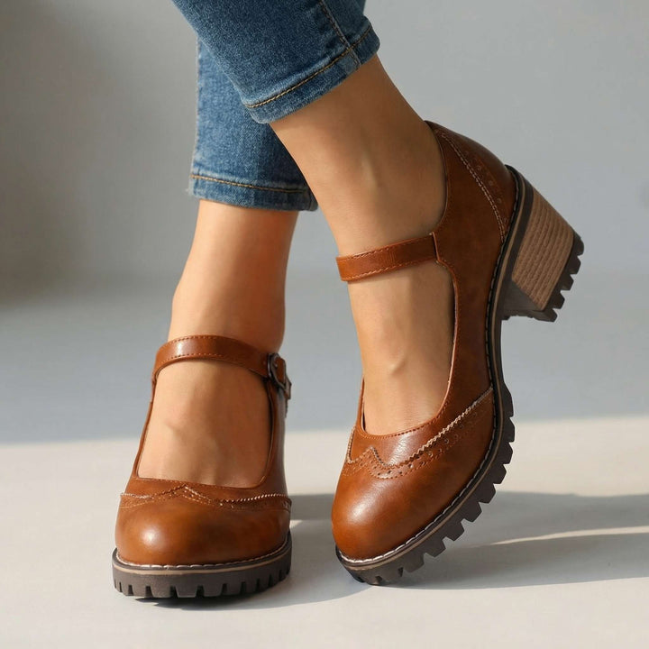 Luna™ | T-Strap Mary Jane Heels