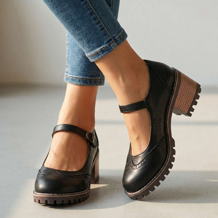 Luna™ | T-Strap Mary Jane Heels