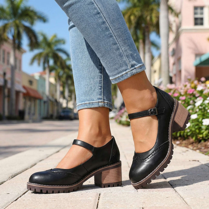 Luna™ | T-Strap Mary Jane Heels