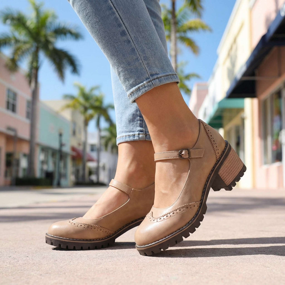 Luna™ | T-Strap Mary Jane Heels