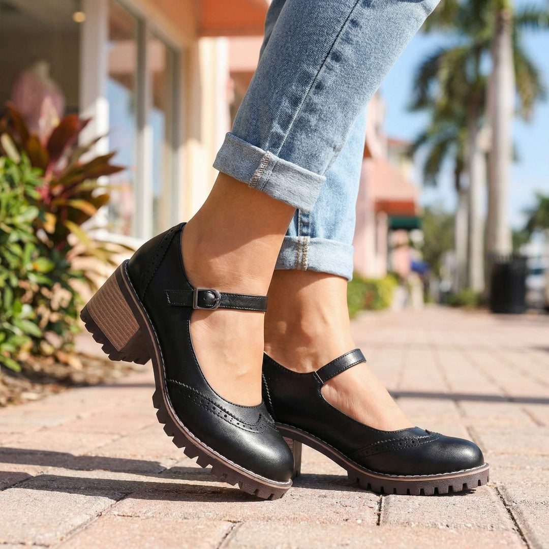 Luna™ | T-Strap Mary Jane Heels