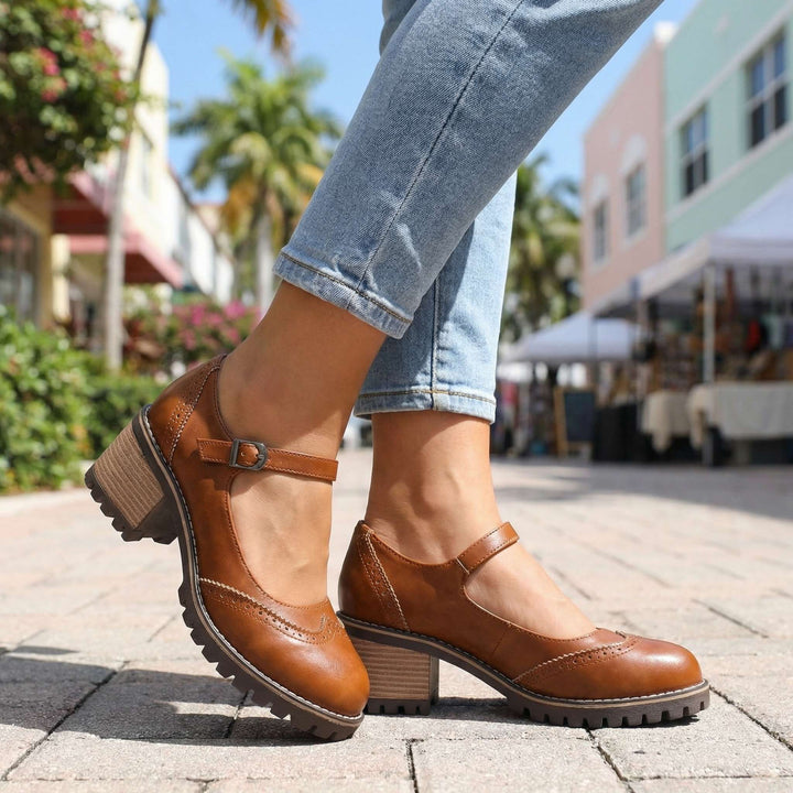 Luna™ | T-Strap Mary Jane Heels