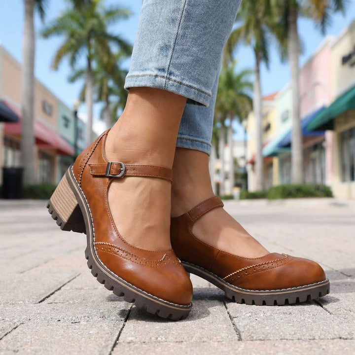 Luna™ | T-Strap Mary Jane Heels