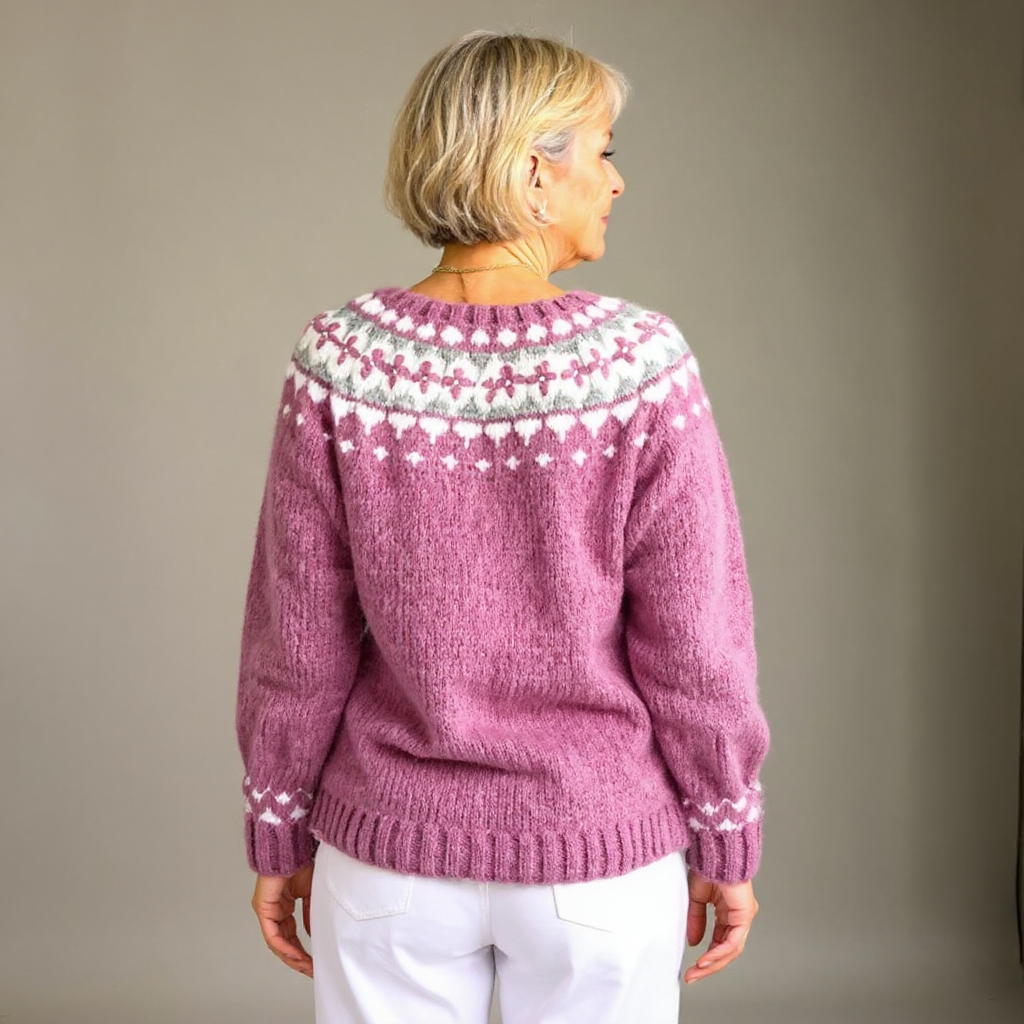 Chloe™ | Vintage Icelandic Cardigan