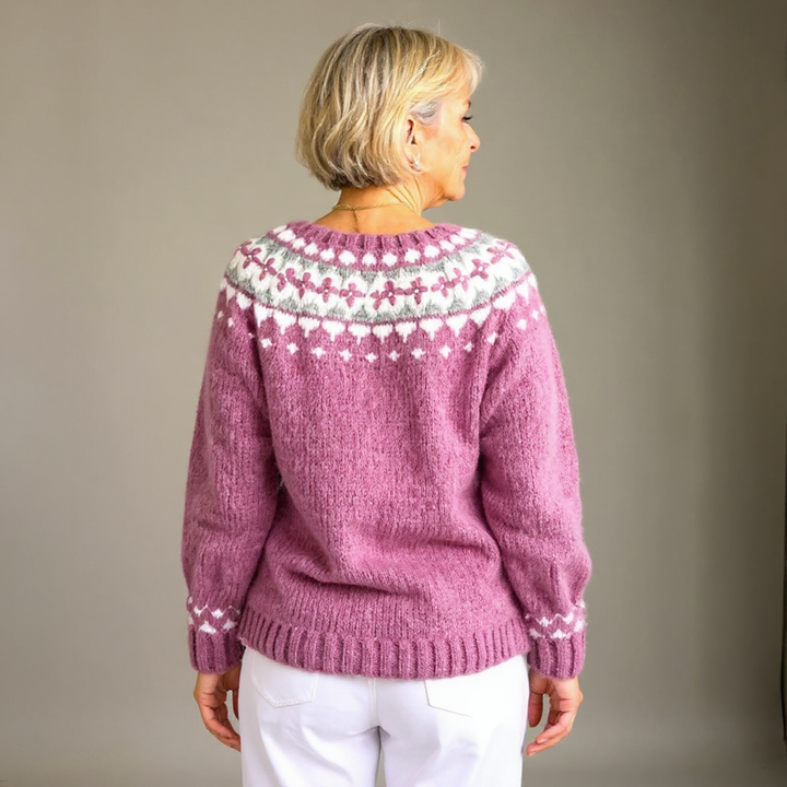 Chloe™ | Vintage Icelandic Cardigan