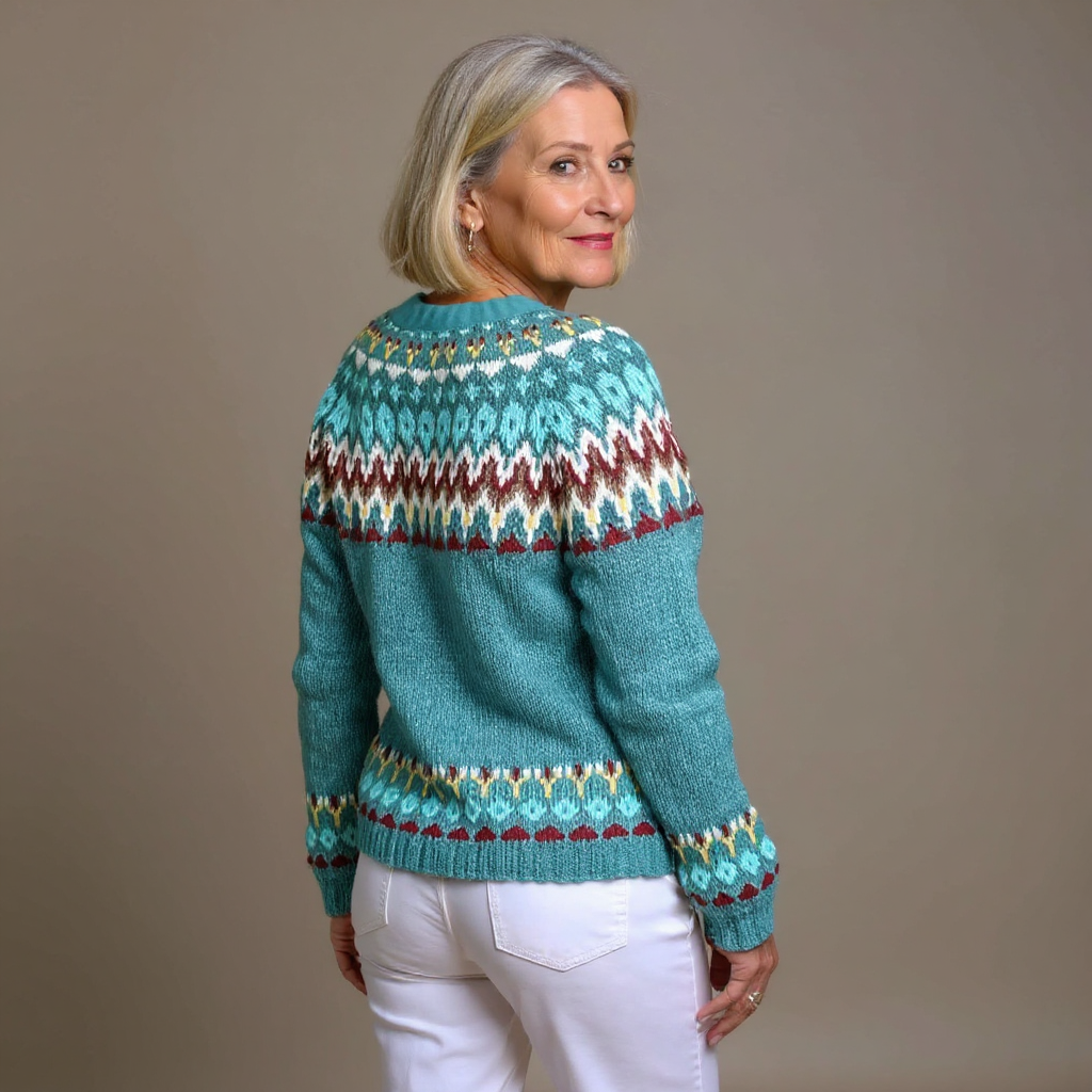 Claire™ | Vintage Icelandic Cardigan
